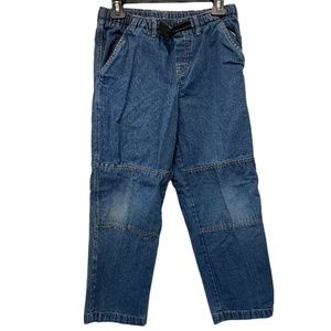 Lands' End Boys Denim Pull On Jeans Size 12